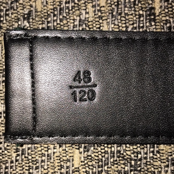 Red/Green Gucci Web Belt With G Buckle - Picture 4 of 4